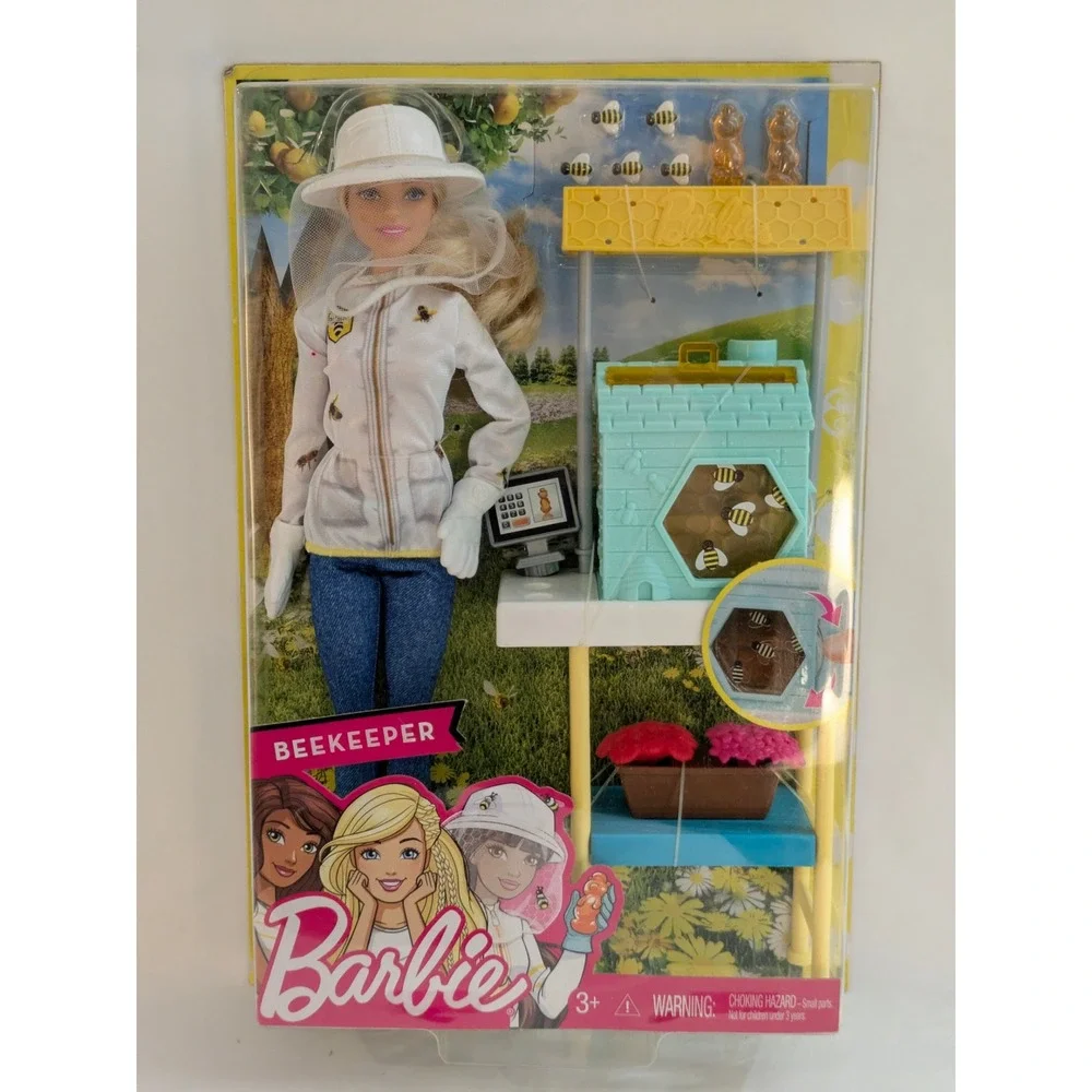 Barbie Beekeeper Career Doll Playset Beehive and Accessories NRFB STEM Collector